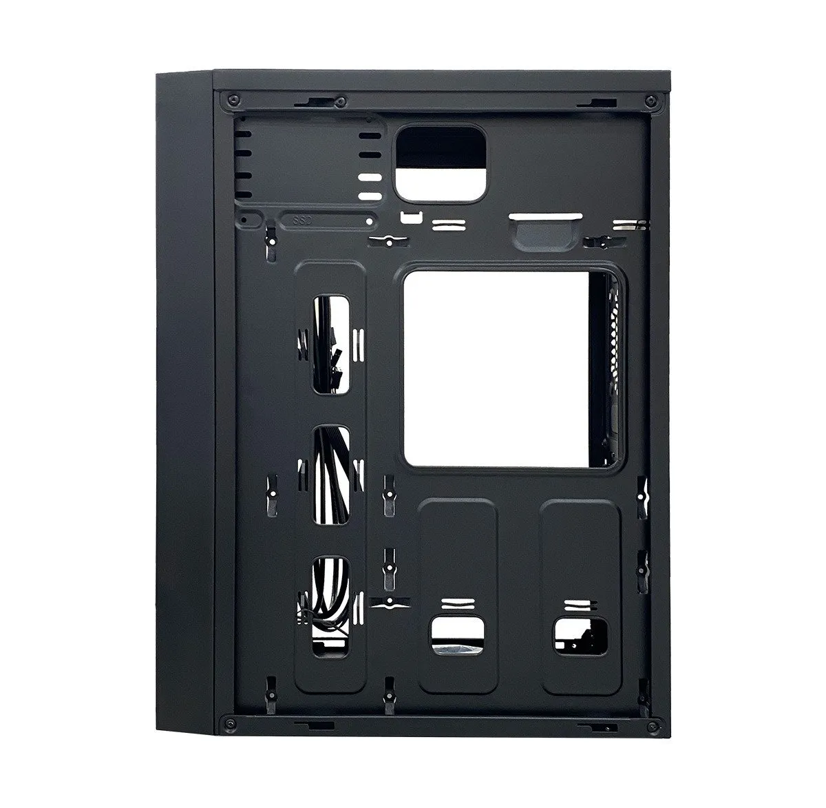 Корпус NOMAD NMD-C6013 mATX 1x3.5" 2x2.5" USB3.0х2 USB2.0х1 Черный, Без БП — фото 6