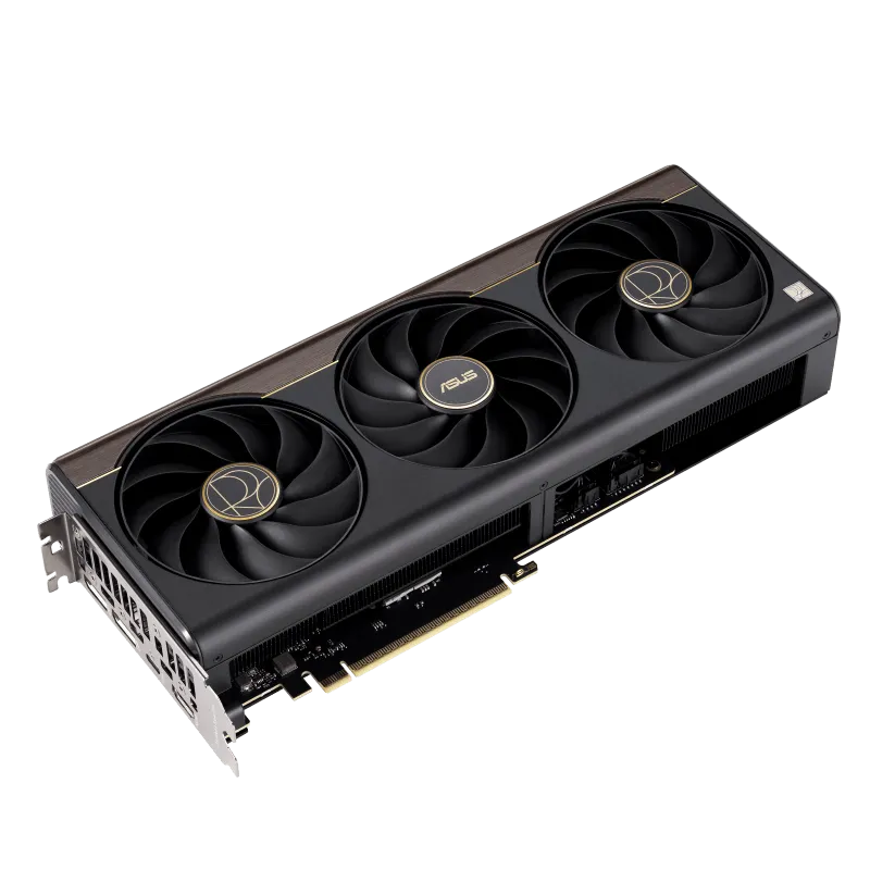 ASUS Video Card NVIDIA 5070TI 16 GB GDDR7, 2300 MHz / 2610 MHz, 8960sp, 70 RT cores, Ray tracing, 256 bit, 2.5 slots, 16 pin power supply (12V-2x6), HDMI, DisplayPort, USB Type-C — фото 3