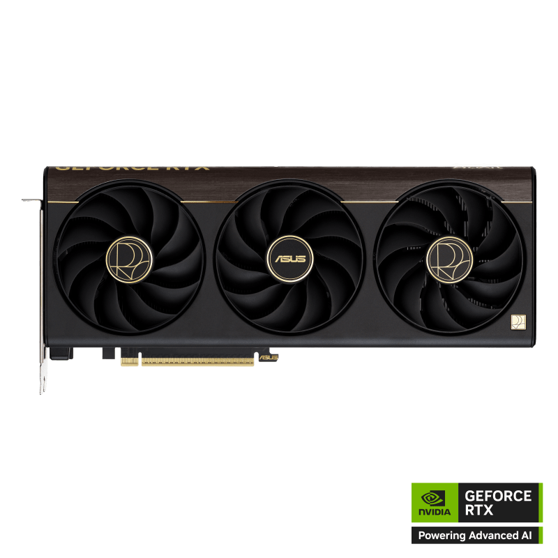 Видеокарта ASUS GeForce RTX5070Ti 16Gb, ProArt OC GDDR7 256bit HDMI 2xDP TypeC PROART-RTX5070TI-O16G