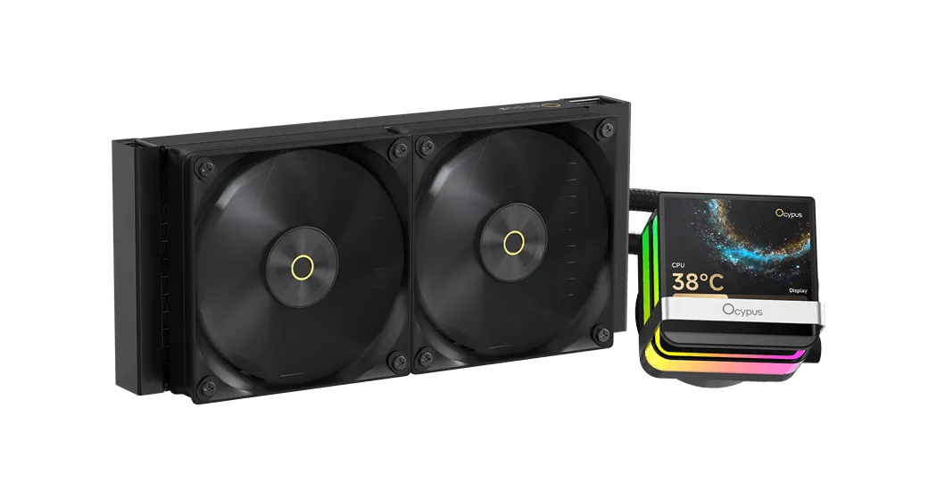 Водяное охлаждение для CPU Ocypus Sigma L24 PRO BK TDP 290W 4-pin Intel/AMD Черный