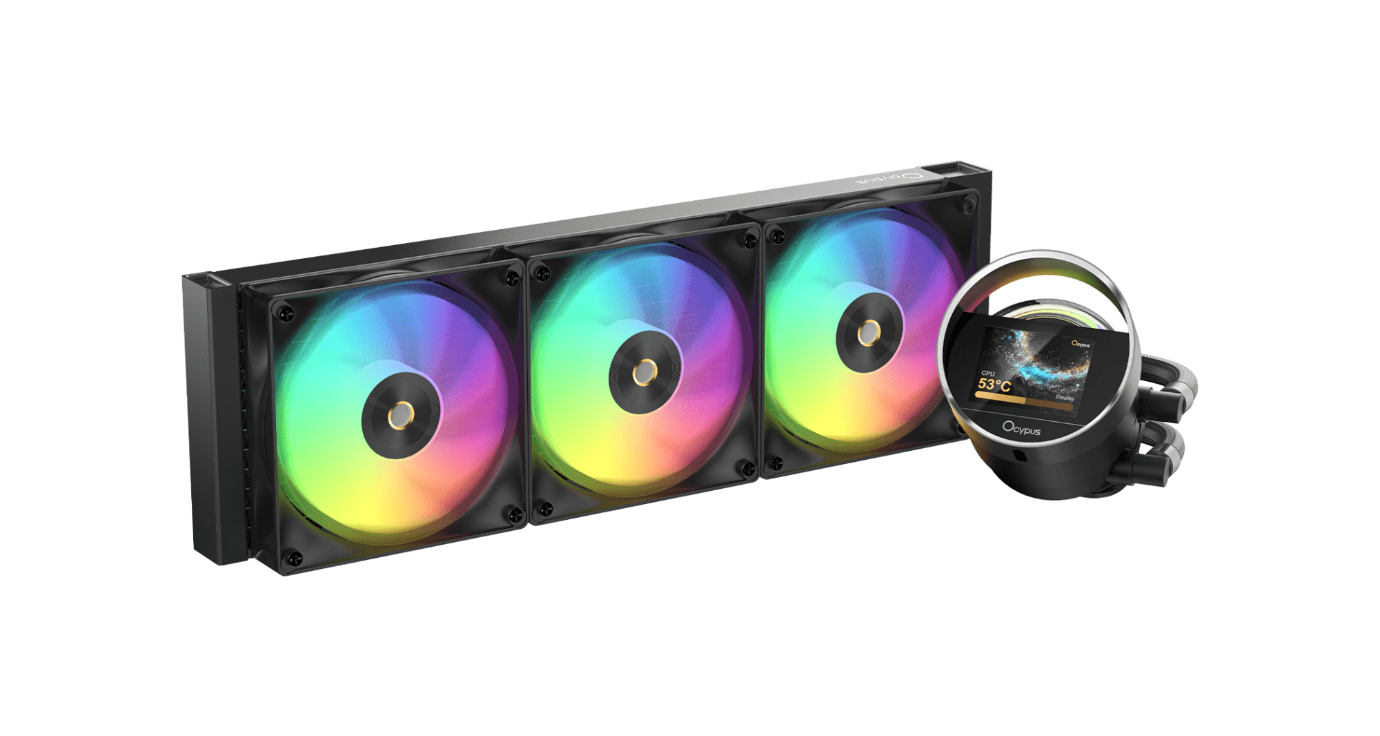 Водяное охлаждение для CPU Ocypus Sigma L36 BK ARGB TDP 300W 4-pin Intel/AMD Черный