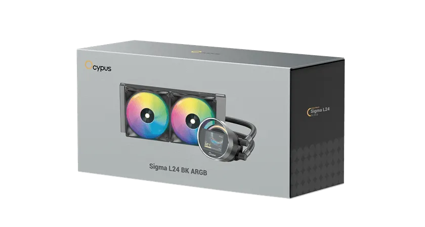 Водяное охлаждение для CPU Ocypus Sigma L24 BK ARGB TDP 280W 4-pin Intel/AMD Черный — фото 6