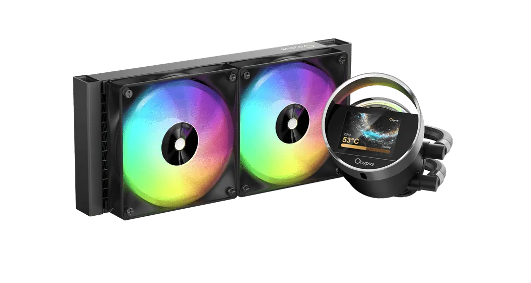 Водяное охлаждение для CPU Ocypus Sigma L24 BK ARGB TDP 280W 4-pin Intel/AMD Черный