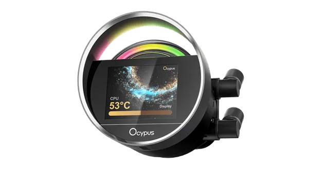 Водяное охлаждение для CPU Ocypus Sigma L24 BK ARGB TDP 280W 4-pin Intel/AMD Черный — фото 2
