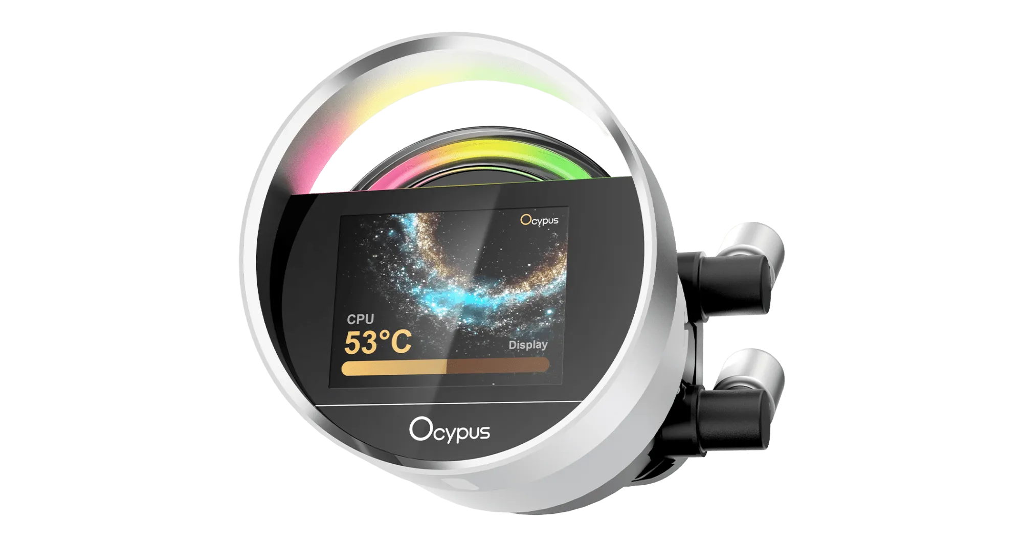 Водяное охлаждение для CPU Ocypus Sigma L24 WH ARGB TDP 280W 4-pin Intel/AMD Белый — фото 2