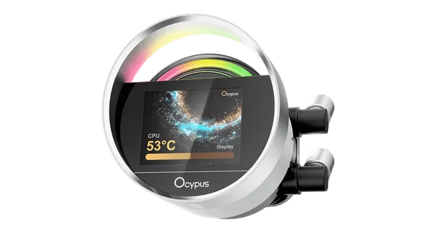 Водяное охлаждение для CPU Ocypus Sigma L24 WH ARGB TDP 280W 4-pin Intel/AMD Белый — фото 2