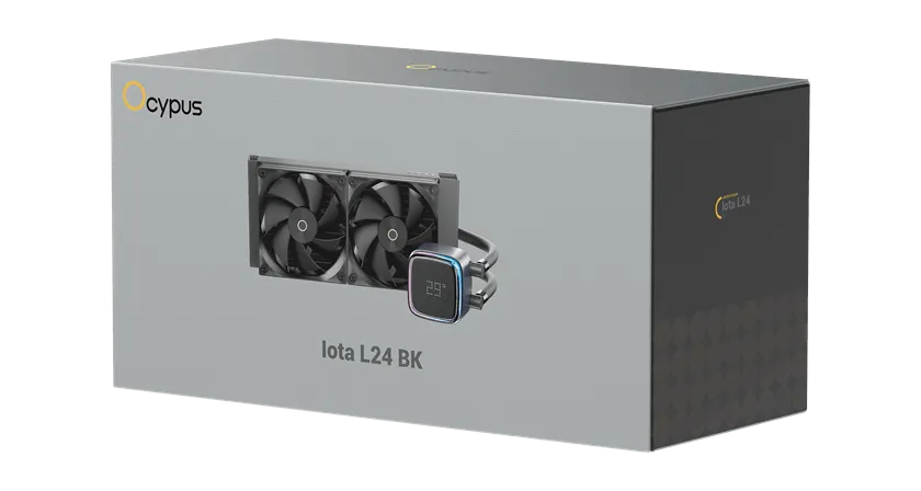 Водяное охлаждение для CPU Ocypus Iota L24 BK TDP 280W 4-pin Intel/AMD Черный — фото 6