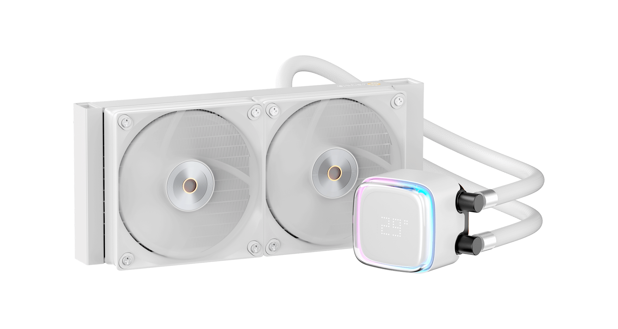 Водяное охлаждение для CPU Ocypus Iota L24 WH TDP 280W 4-pin Intel/AMD Белый