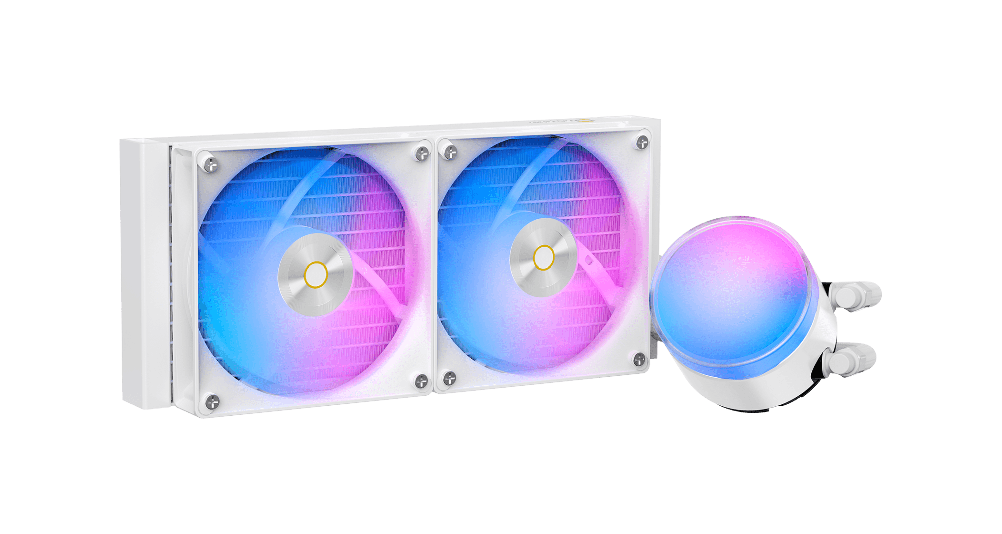 Водяное охлаждение для CPU Ocypus Delta L24 WH ARGB V2 TDP 280W 4-pin Intel/AMD Белый