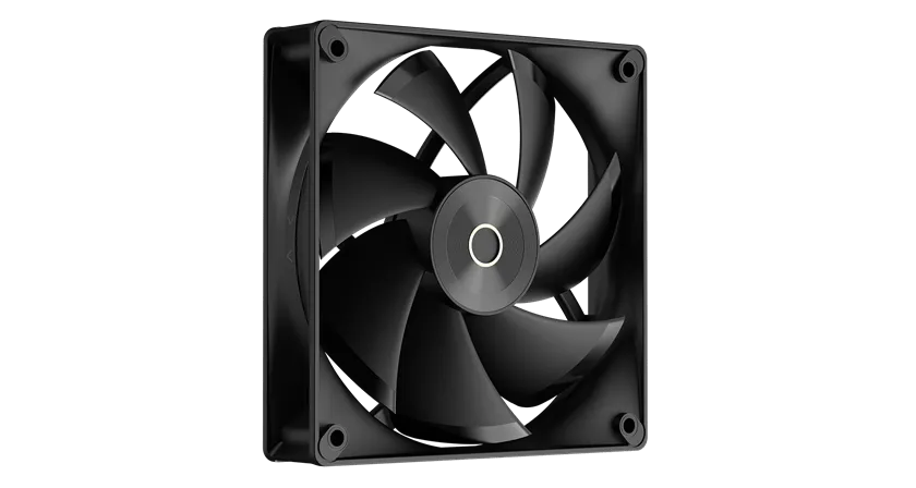 Вентилятор для корпуса Ocypus Delta F12 BK 1x(120x120x25mm) 2000RPM 73CFM Черный — фото 2