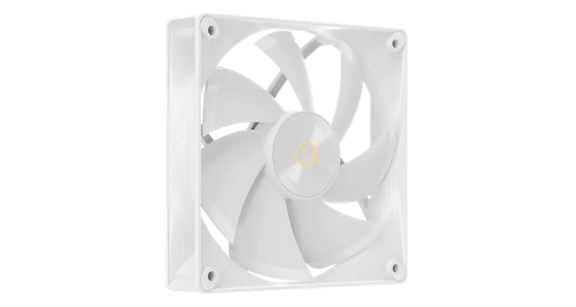 Вентилятор для корпуса Ocypus Delta F12 WH 1x(120x120x25mm) 2000RPM 73CFM Белый — фото 2