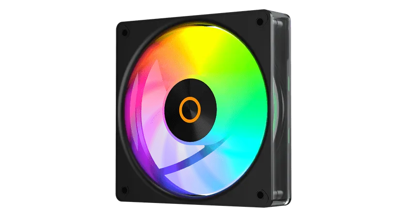Вентилятор для корпуса Ocypus Gamma F12 Elite BK ARGB REVERSE BLADE 1x(120x120x25mm) Черный — фото 4