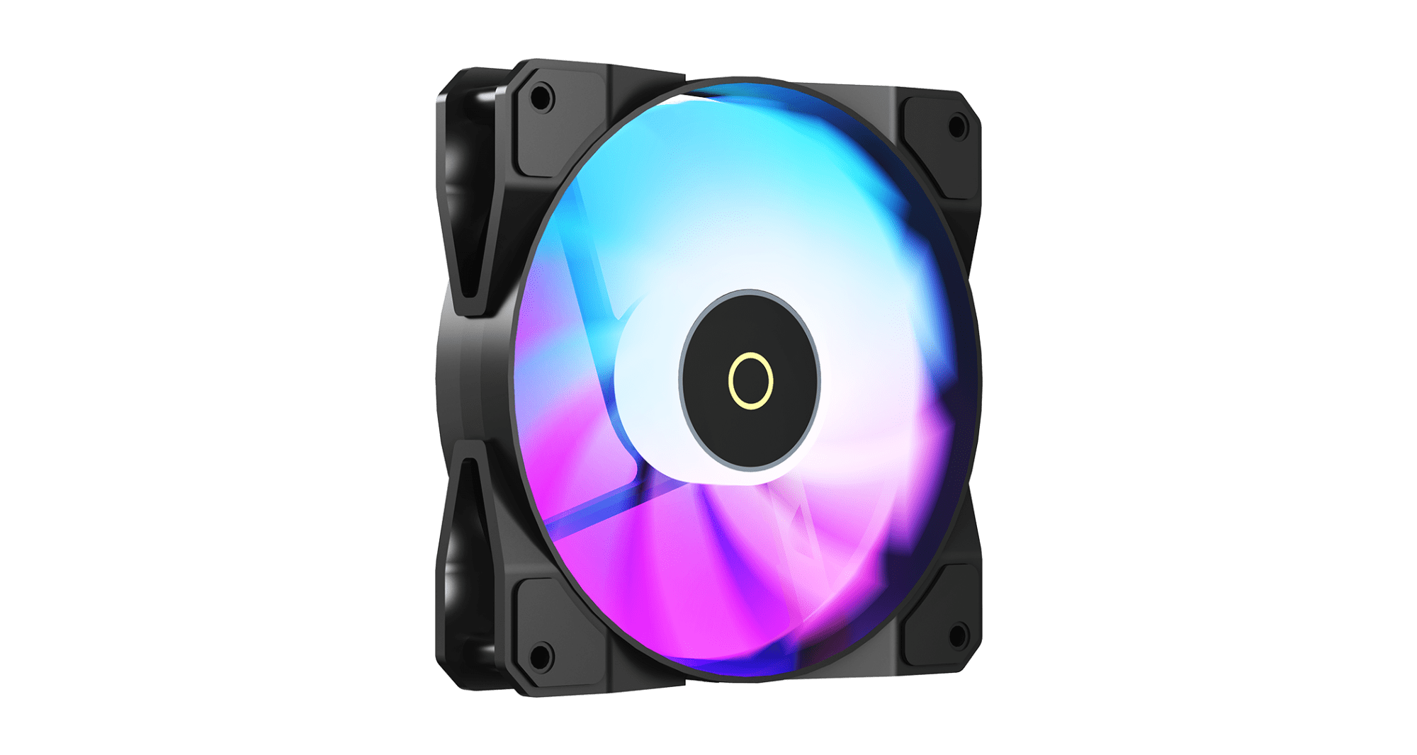 Вентилятор для корпуса Ocypus Beta F12 BK ARGB 1x(120x120x25mm) 1600RPM 56CFM Черный