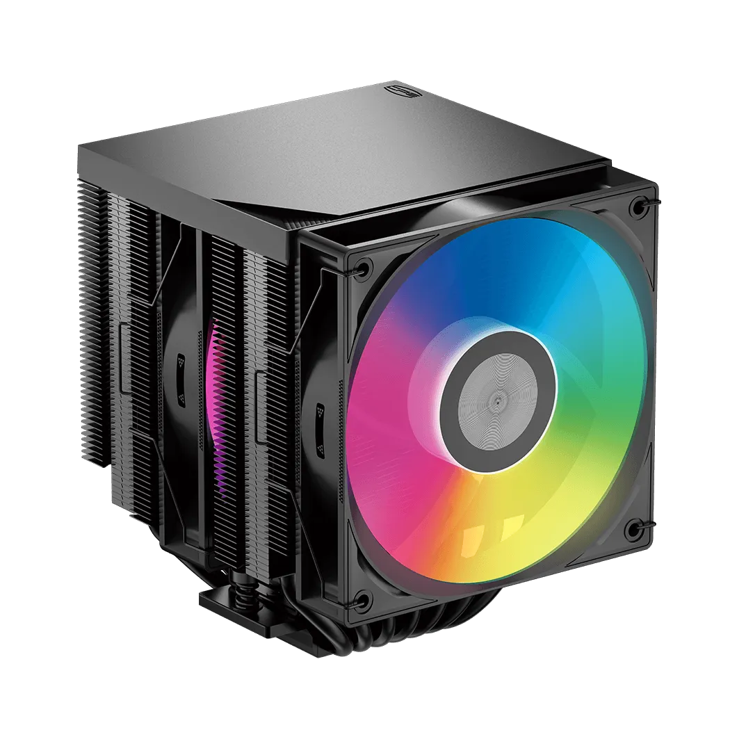 Вентилятор для процессора PCCooler RT720 TC ARGB BK TDP 270W 4-pin PWM Intel/AMD Черный