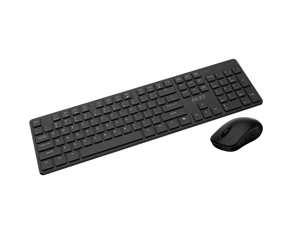 Комплект Клавиатура + Мышь MSI FORGE K200 W COMBO/104 кл RU/EN/USB2.0/5кн. мышь/DPI1600/ /Черный — фото 3