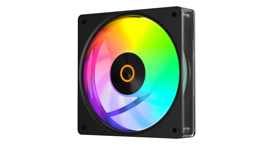 Вентилятор для корпуса Ocypus Gamma F12 Elite BK ARGB 3-IN-1 3x(120x120x25mm) 600-1800RPM Черный — фото 4