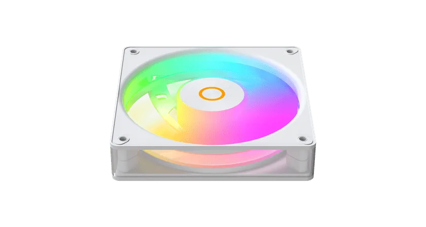 Вентилятор для корпуса Ocypus Gamma F12 Elite WH ARGB 3-IN-1 3x(120x120x25mm) 600-1800RPM Белый — фото 4