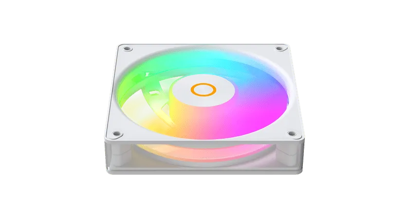 Вентилятор для корпуса Ocypus Gamma F12 Elite WH ARGB REVERSE BLADE 3-IN-1 3x(120x120x25mm) Белый — фото 5