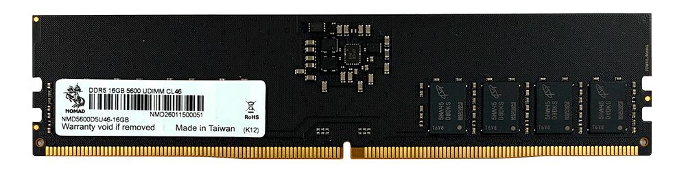 Оперативная память 16GB DDR5 5600MHz NOMAD UDIMM CL46 NMD5600D5U46-16GB Bulk Pack