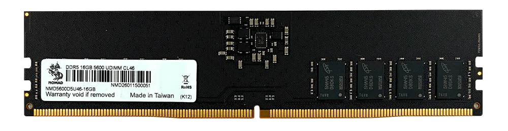 Оперативная память 16GB DDR5 5600MHz NOMAD UDIMM CL46 NMD5600D5U46-16GB Bulk Pack