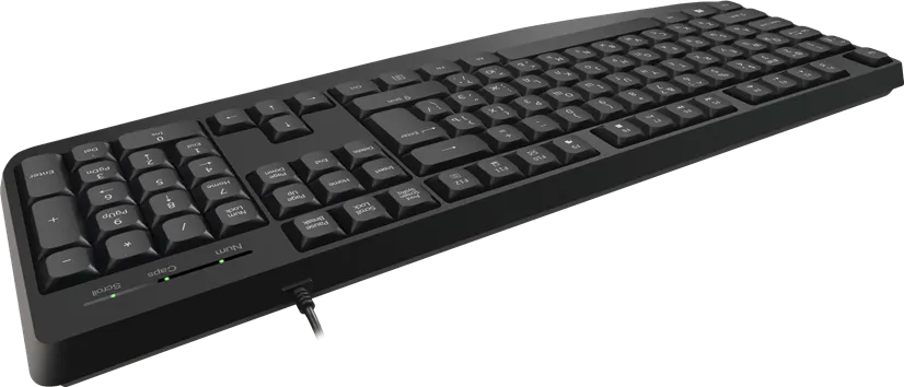 Клавиатура USB Defender Atom HB-546 черный — фото 4