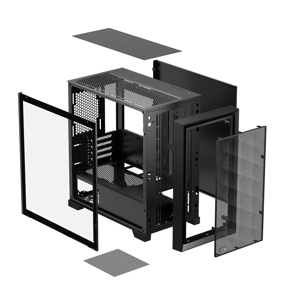 Корпус PCCooler C3D310 BK mATX/ITX USB3.0, 2xUSB2.0 Black — фото 4