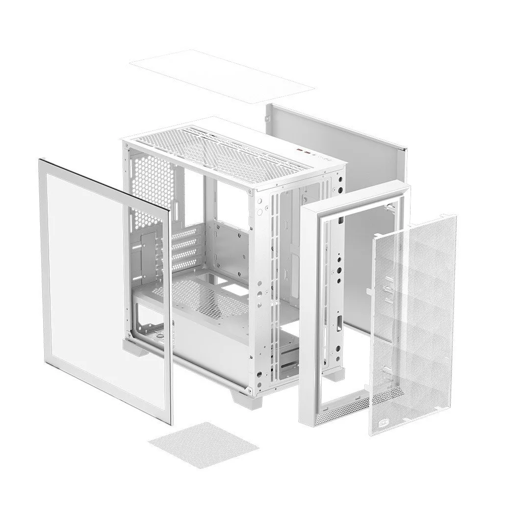 Корпус PCCooler C3D310 WH mATX/ITX USB3.0, 2xUSB2.0 White — фото 2