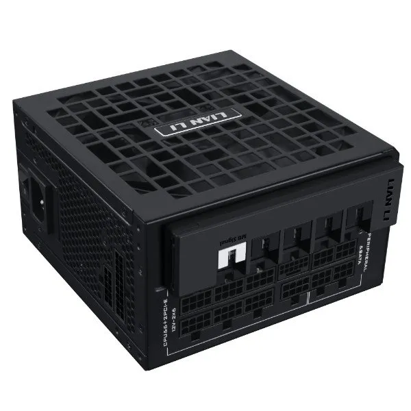 Блок питания Lian Li 1200W, RS1200G, Full Modular, 80+ GOLD, КПД 91%, Черный, G9P.RS1200G.BH00.EU — фото 2