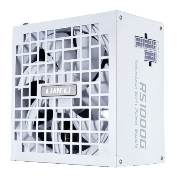 Блок питания Lian Li 1000W, RS1000G, Full Modular, 80+ GOLD, КПД 91%, Белый, G9P.RS1000G.W000.EU