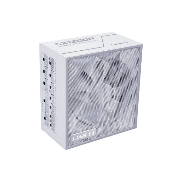 Блок питания Lian Li 1200W, SX1200P, Full Modular, 80+ PLATINUM, КПД 94%, Белый, G9P.SX1200P.W000.EU