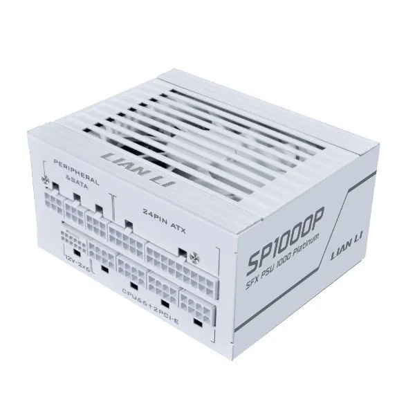 Блок питания Lian Li SP1000P 1000W SFX PSU PLATINUM Full Modular КПД 92% G9P.SP1000P.W000.EU White