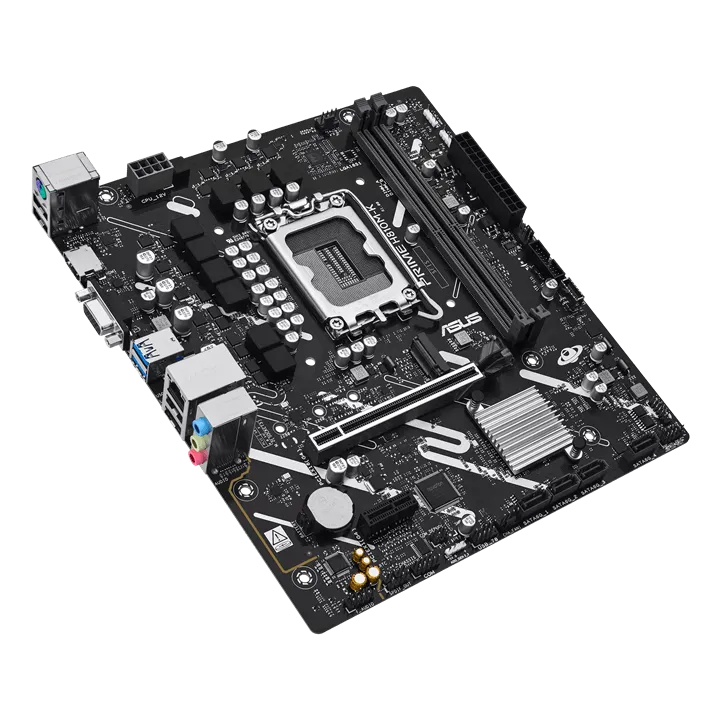 Материнская плата ASUS PRIME H810M-K, LGA1851 H810 2xDDR5 4xSATA 1xM.2 1xPCIe 4.0 HDMI D-Sub mATX — фото 5