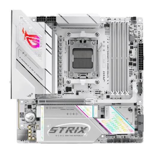 Материнская плата ASUS ROG STRIX B850-G GAMING WIFI AM5 B850 4xDDR5 2xSATA 4xM.2 RAID HDMI DP ATX