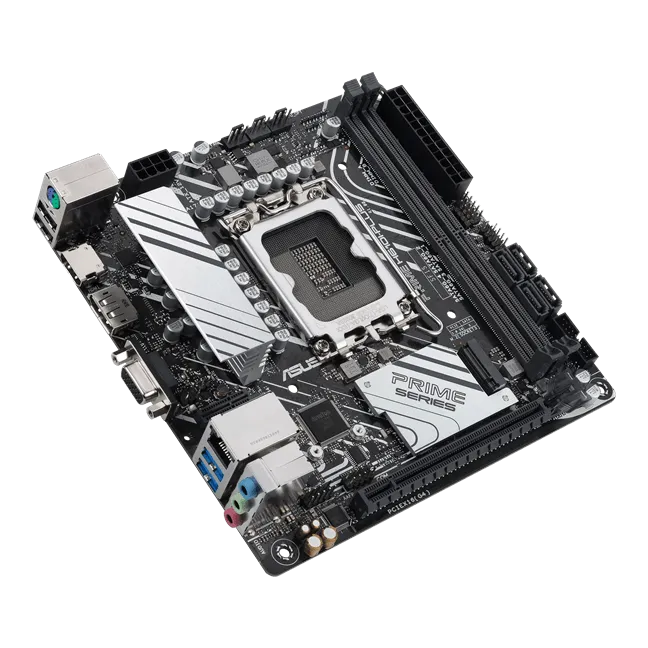 Материнская плата ASUS PRIME H610I-PLUS-CSM, LGA1700 H610 2xDDR5 4xSATA3 1xM2 D-Sub HDMI DP mITX — фото 5