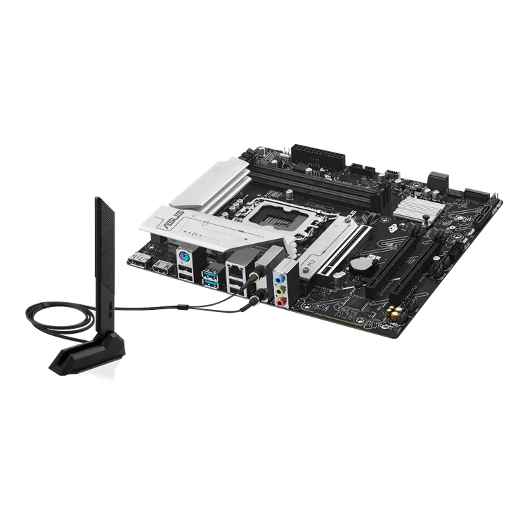 Материнская плата ASUS PRIME B760M-A WIFI II, LGA1700 4xDDR5 4xSATA3 2xM.2 RAID 1xHDMI 1xDP mATX — фото 8