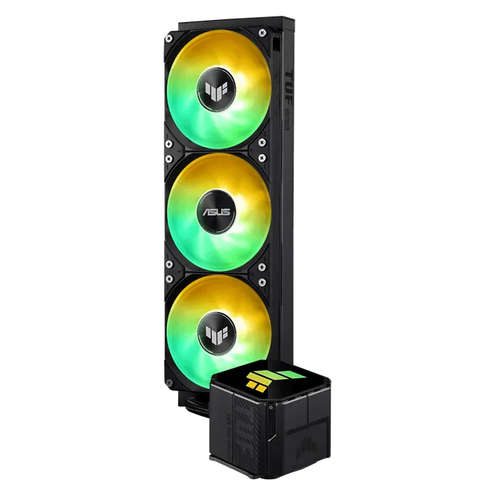 Водяное охлаждение CPU Asus TUF GAMING LC III 360 ARGB 3x120mm Liquid CPU Cooler, PWM, ARGB — фото 5
