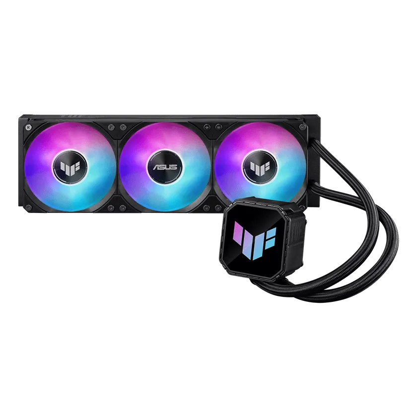 Водяное охлаждение CPU Asus TUF GAMING LC III 360 ARGB 3x120mm Liquid CPU Cooler, PWM, ARGB — фото 4