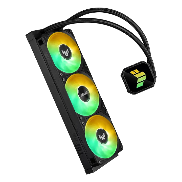 Водяное охлаждение CPU Asus TUF GAMING LC III 360 ARGB 3x120mm Liquid CPU Cooler, PWM, ARGB — фото 2