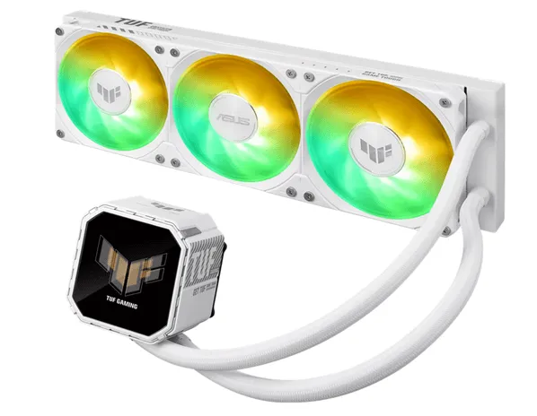 Водяное охлаждение CPU Asus TUF GAMING LC III 360 ARGB LCD WHT 3x120mm Liquid CPU Cooler, PWM, ARGB — фото 2