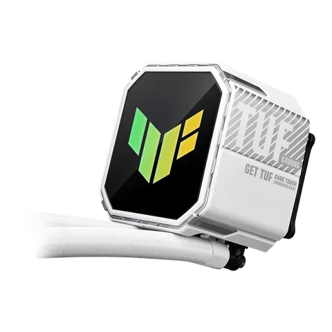 Водяное охлаждение CPU Asus TUF GAMING LC III 360 ARGB WHT 3x120mm Liquid CPU Cooler, PWM, ARGB — фото 6