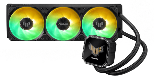 Водяное охлаждение CPU Asus TUF GAMING LC III 360 ARGB LCD 3x120mm Liquid CPU Cooler, PWM, ARGB