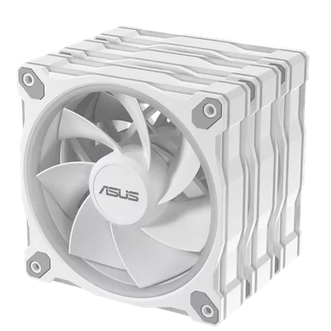 Вентилятор для корпуса ASUS PRIME MR120 FAN ARGB REVERSE WHITE 3IN1 120x120x28 MR120-1R/WH/3 IN 1// — фото 6