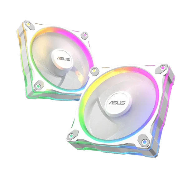 Вентилятор для корпуса ASUS PRIME MR120 FAN ARGB WHITE 3IN1 120x120x28 MR120-1/WH/3 IN 1// — фото 7