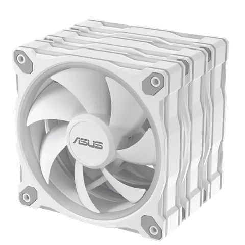 Вентилятор для корпуса ASUS PRIME MR120 FAN ARGB WHITE 3IN1 120x120x28 MR120-1/WH/3 IN 1// — фото 5