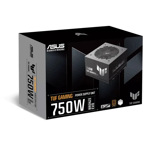 Блок питания ASUS  750W, TUF Gaming 750W Bronze EVO, Full Modular, 80+ BRONZE, TUF-GAMING-750B-EVO — фото 7
