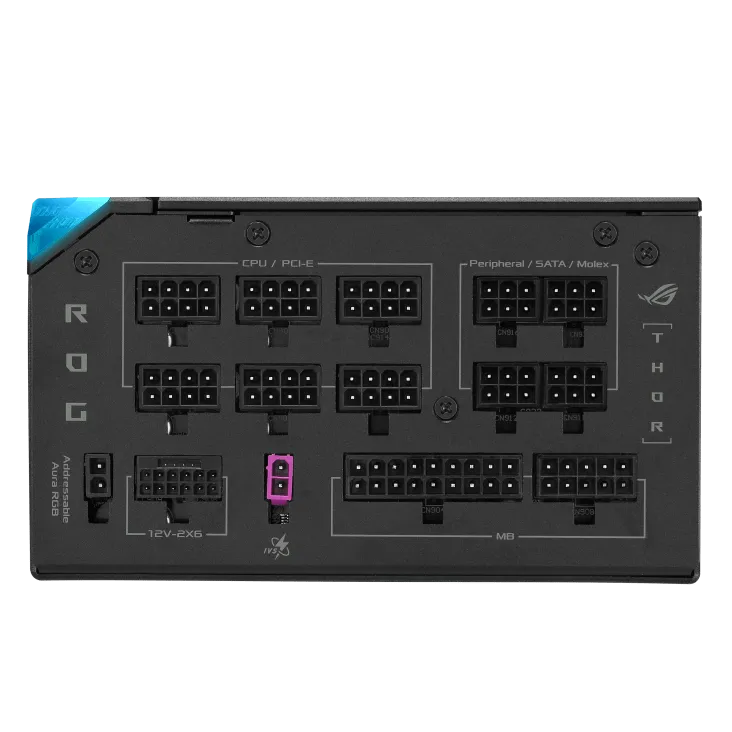 Блок питания ASUS 1000W, ROG Thor 1000W Platinum III, Full Modular, ROG-THOR-1000P3-GAMING — фото 7