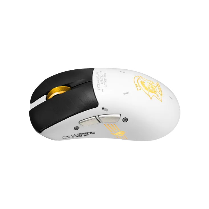 Мышь ASUS ROG KERIS II ORIGIN-KJP/WHT беспроводная, RGB, 42000dpi USB White 90MP04L0-BMUA10 — фото 4