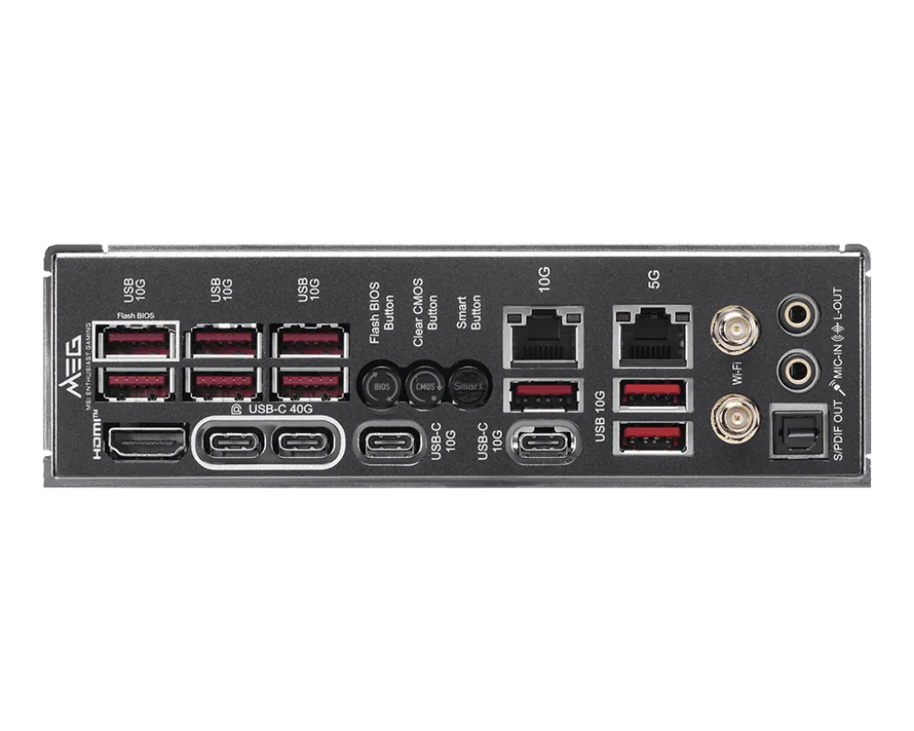 Материнская плата MSI MEG X870E ACE MAX AM5 4xDDR5 4xSATA3 RAID 5xM.2 4xType-C ATX — фото 3