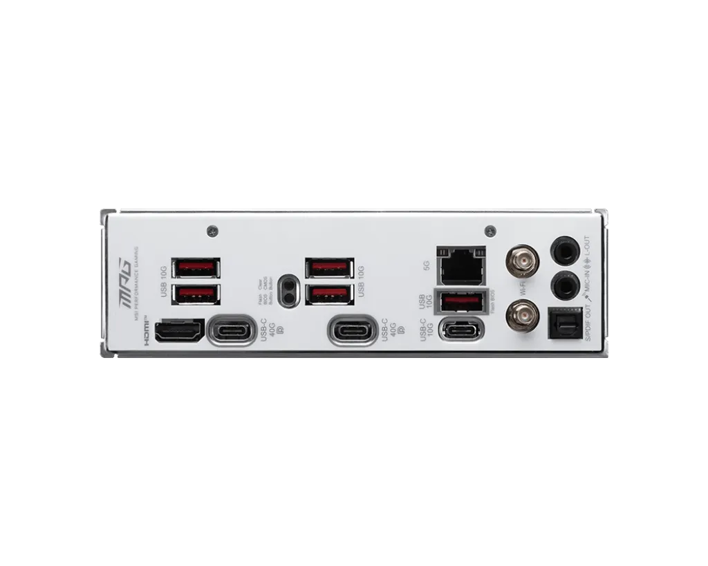 Материнская плата MSI MPG X870I EDGE TI EVO WIFI AM5 2xDDR5 2xSATA3 RAID M.2 HDMI 3xType-C mITX — фото 3