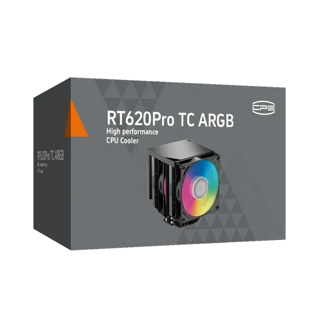 Вентилятор для процессора PCCooler RT620Pro TC ARGB BK TDP 265W 4pin 1851/1700/1200/115x/AM5/AM4 Чер — фото 5